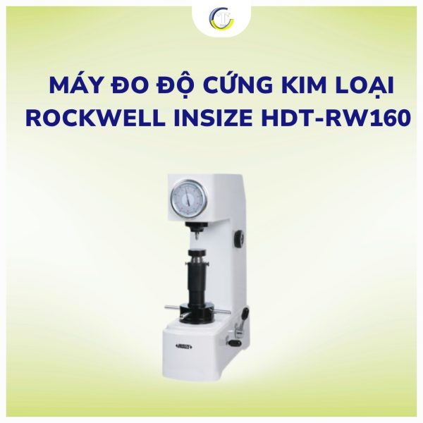 INSIZE HDT-RW160 Rockwell Metal Hardness Tester (HRA, HRB, HRC – Force 588N/980N/1417N)