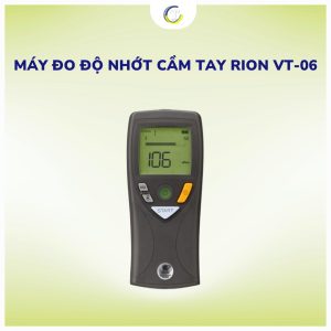 RION VT-06 Handheld Viscometer – Accurate, Compact, Easy to Use.