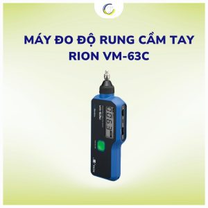 Máy Đo Độ Rung Cầm Tay RION VM-63C – Chính Xác, Nhỏ Gọn, Dễ Sử Dụng