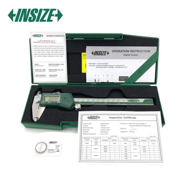 Waterproof Electronic Caliper INSIZE 1118-150B – 0-150mm / 6 Inch. - Image 3