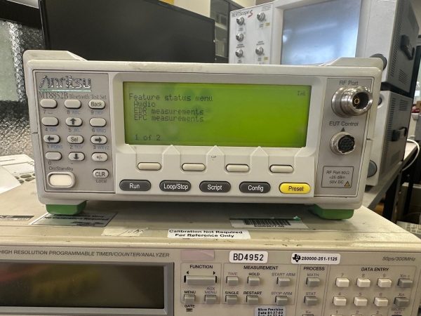 Anritsu MT8852B Multifunctional Wireless Test Set – BQB Certified Bluetooth Tester for Manufacturing & R&D